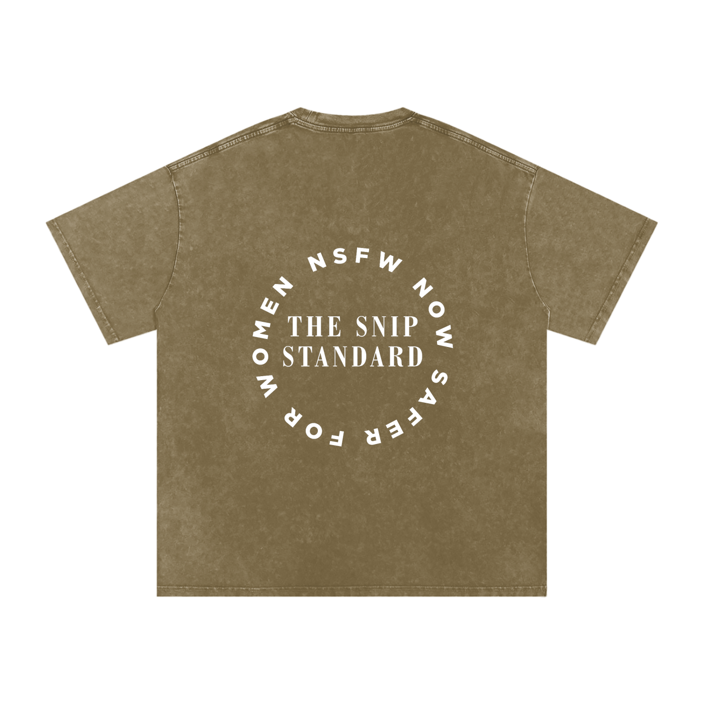 The Snip Standard Acid Wash Oversize Vasectomy T-Shirt