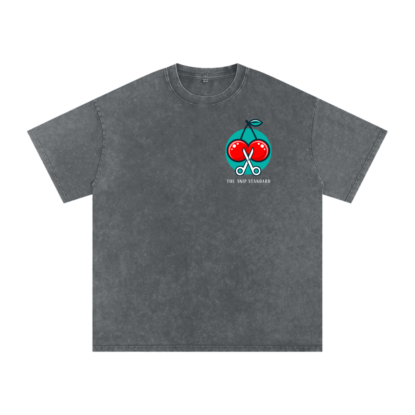The Snip Standard Acid Wash Oversize Vasectomy T-Shirt