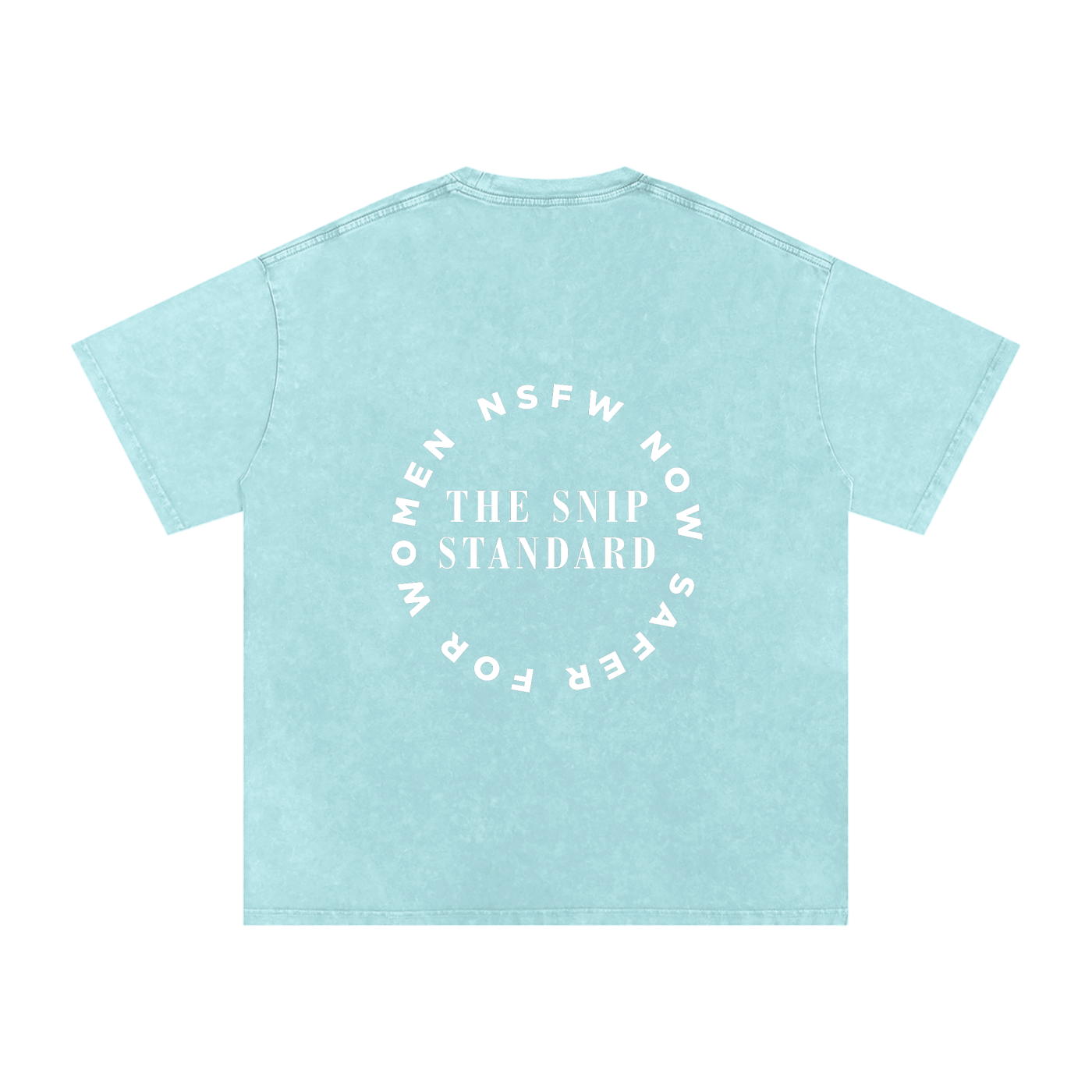 The Snip Standard Acid Wash Oversize Vasectomy T-Shirt