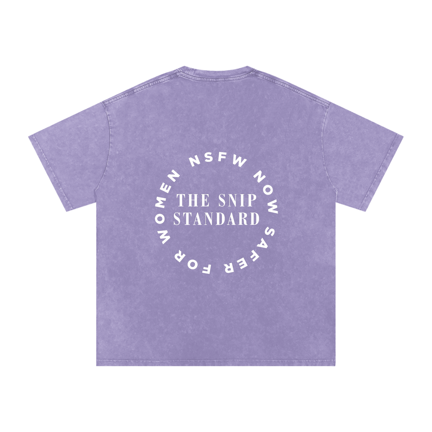 The Snip Standard Acid Wash Oversize Vasectomy T-Shirt