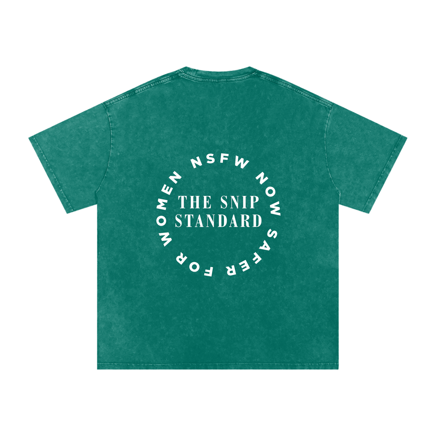 The Snip Standard Acid Wash Oversize Vasectomy T-Shirt