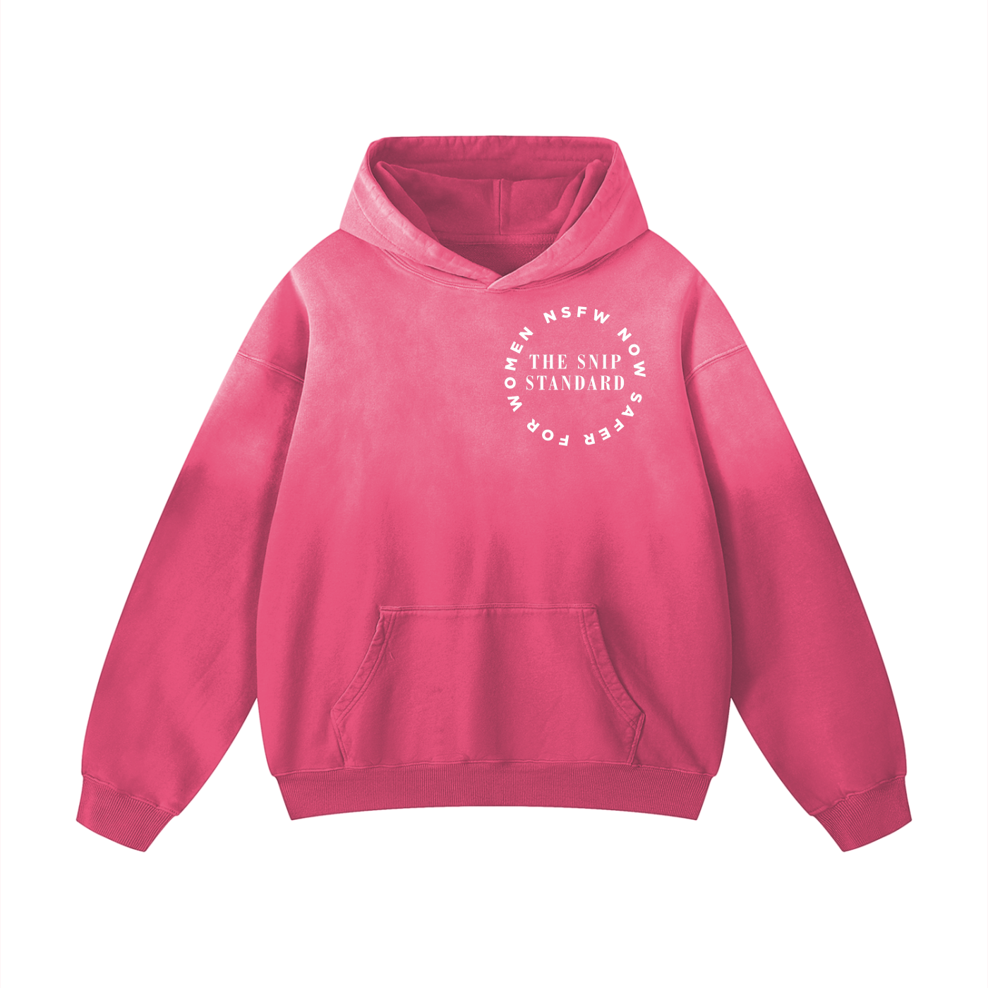 The Snip Standard Heavyweight Sunfade Oversized Vasectomy Hoodie