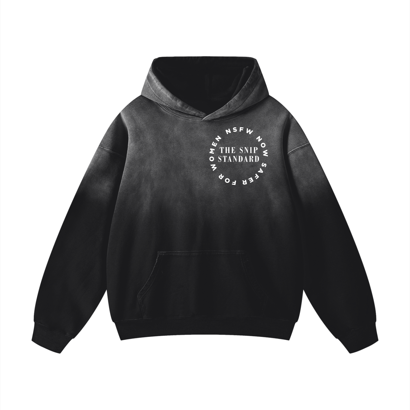 The Snip Standard Heavyweight Sunfade Oversized Vasectomy Hoodie