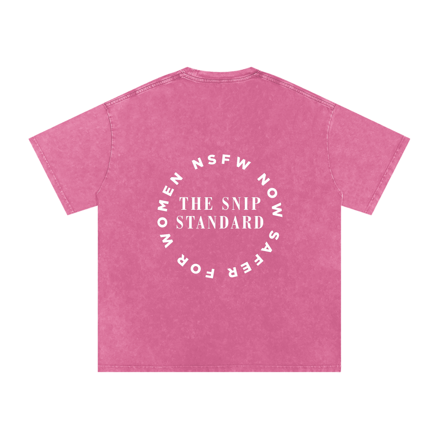 The Snip Standard Acid Wash Oversize Vasectomy T-Shirt