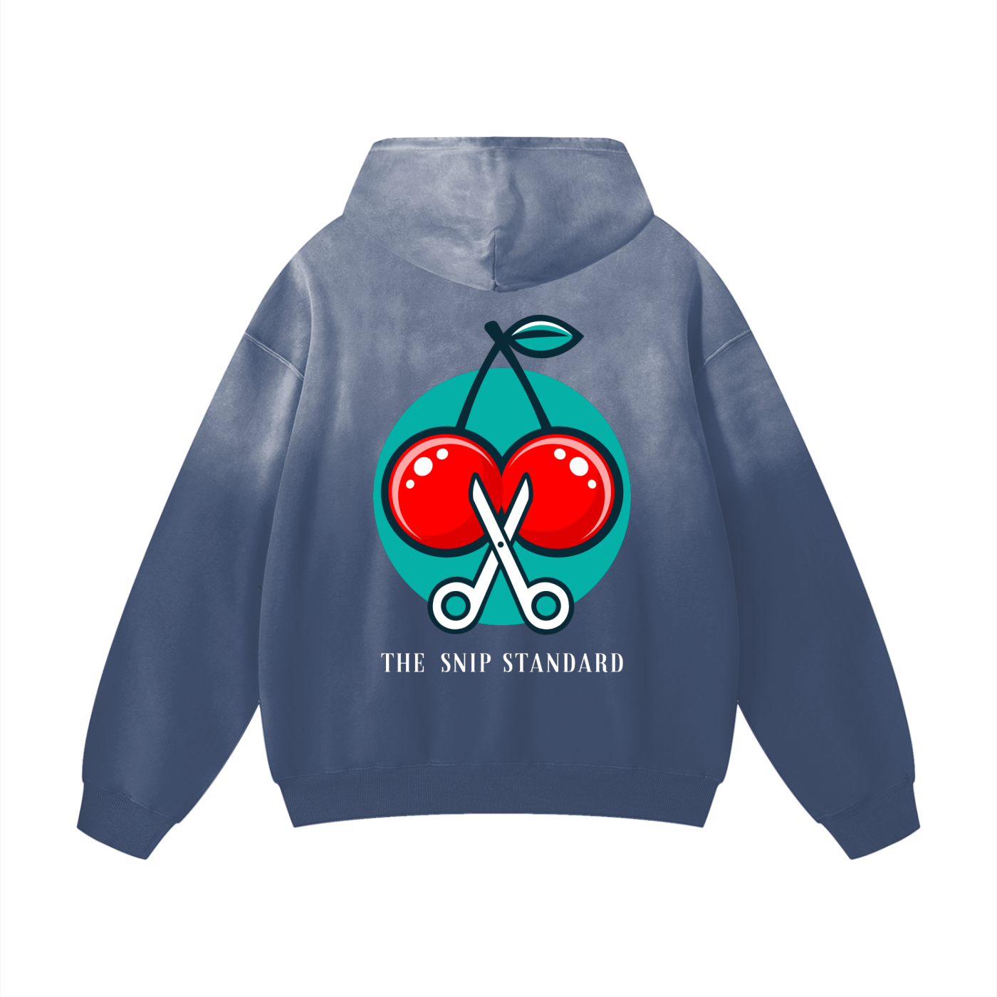 The Snip Standard Heavyweight Sunfade Oversized Vasectomy Hoodie