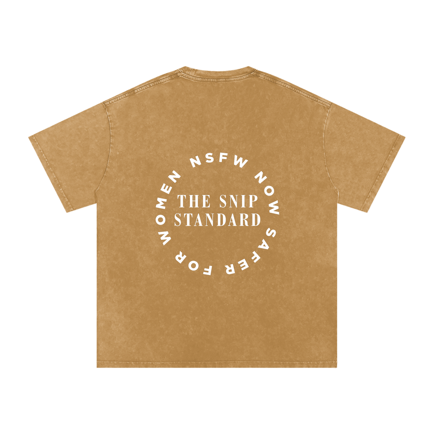 The Snip Standard Acid Wash Oversize Vasectomy T-Shirt