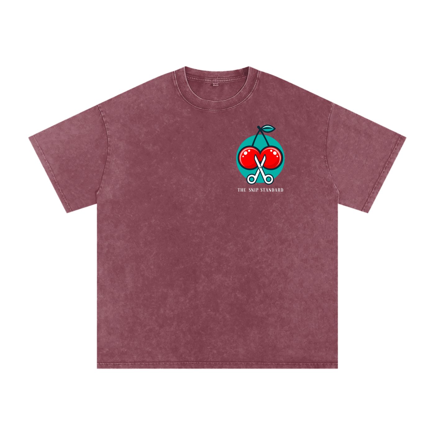 The Snip Standard Acid Wash Oversize Vasectomy T-Shirt