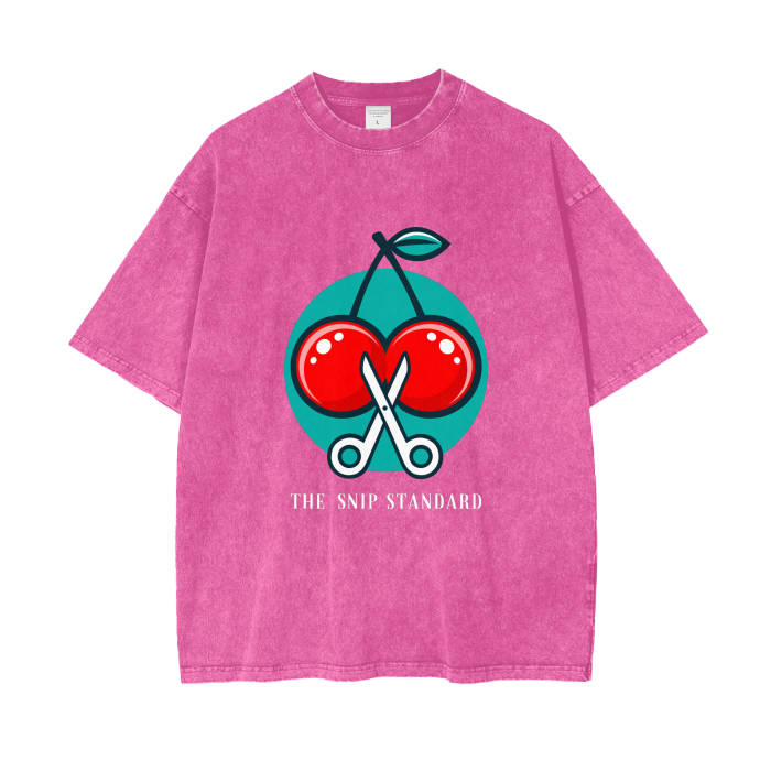 The Snip Standard Logo Cotton Monkey Vasectomy Wash Tee