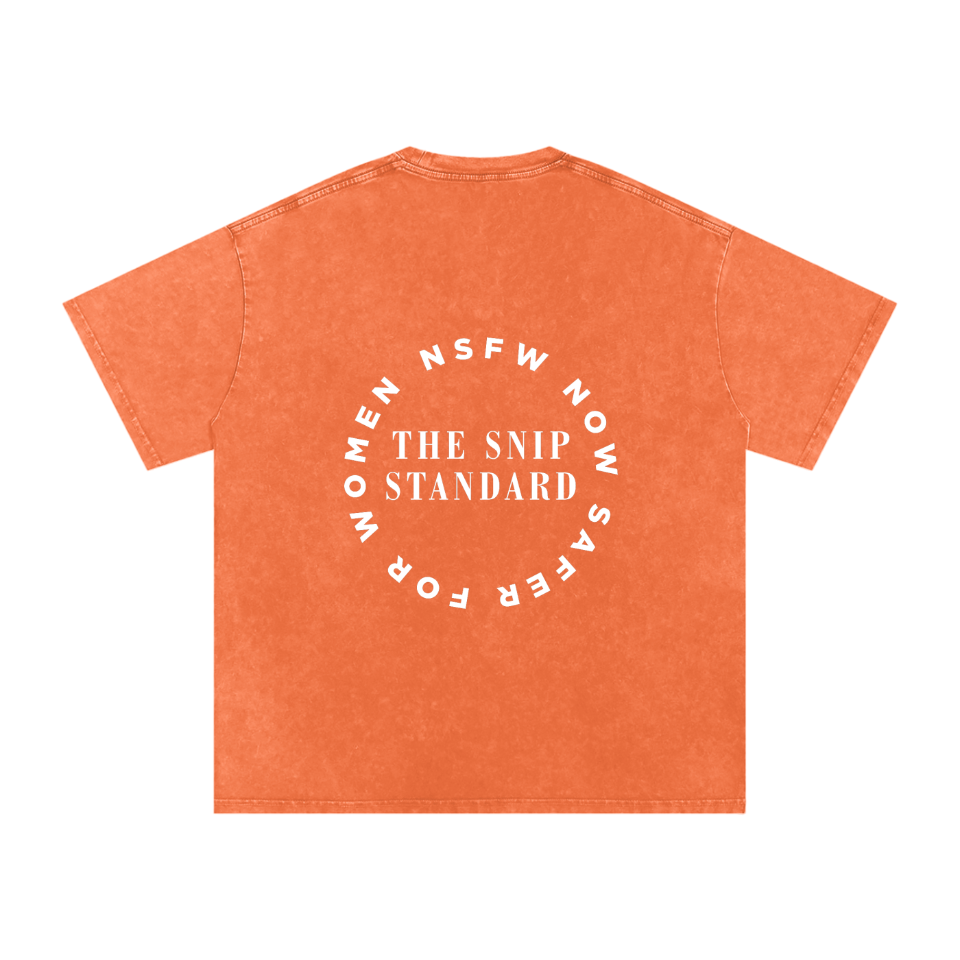The Snip Standard Acid Wash Oversize Vasectomy T-Shirt