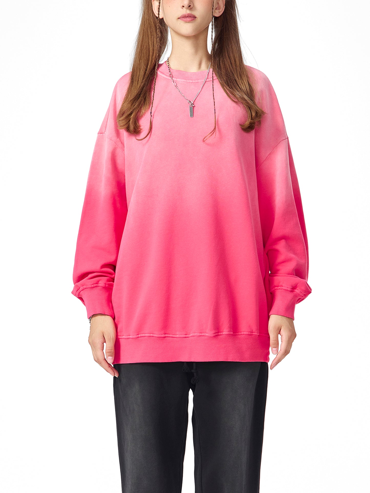 The Snip Standard Logo Cotton Monkey Wash Oversize Vasectomy Sweatshirt