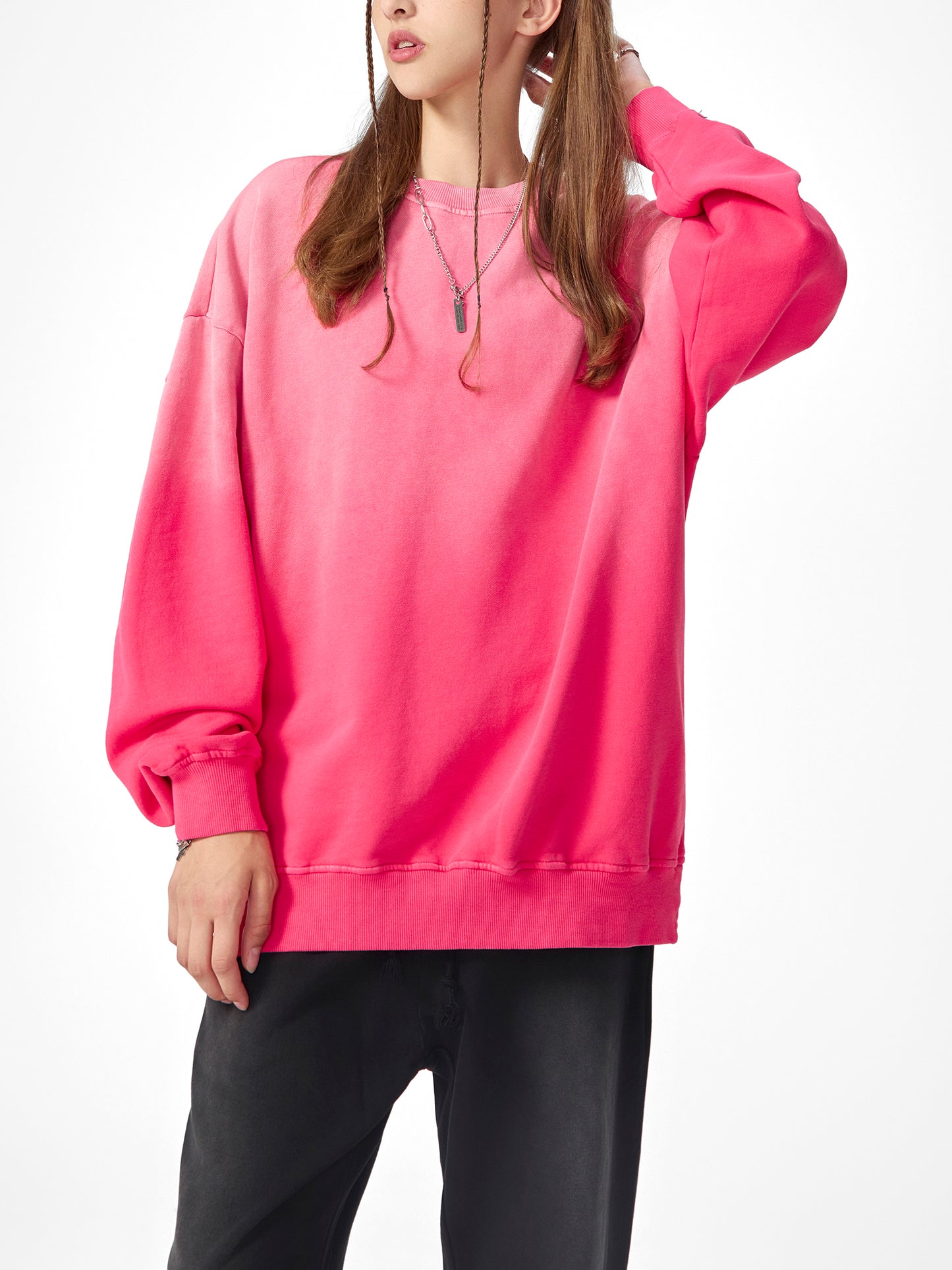 The Snip Standard Logo Cotton Monkey Wash Oversize Vasectomy Sweatshirt