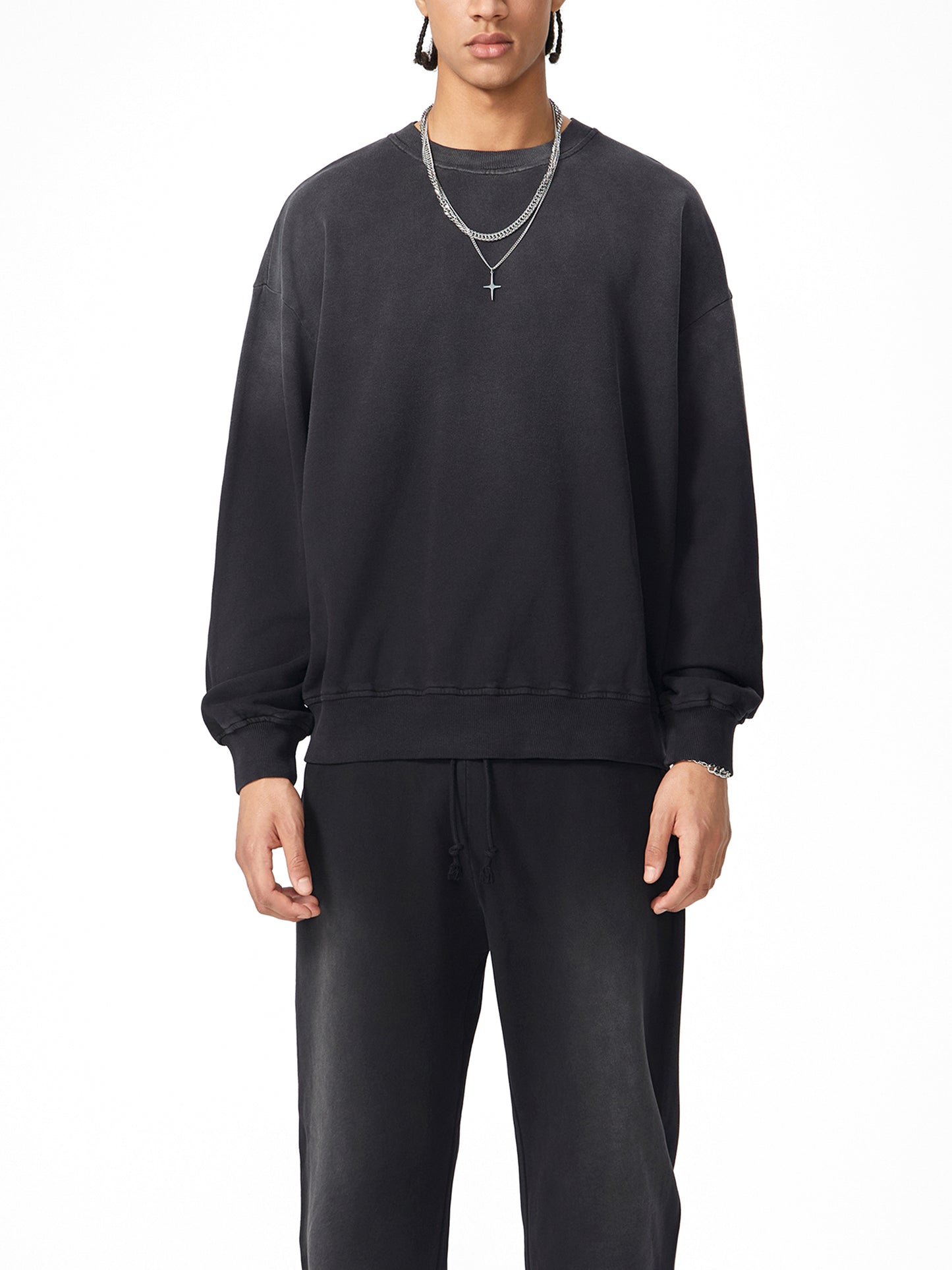 The Snip Standard Logo Cotton Monkey Wash Oversize Vasectomy Sweatshirt