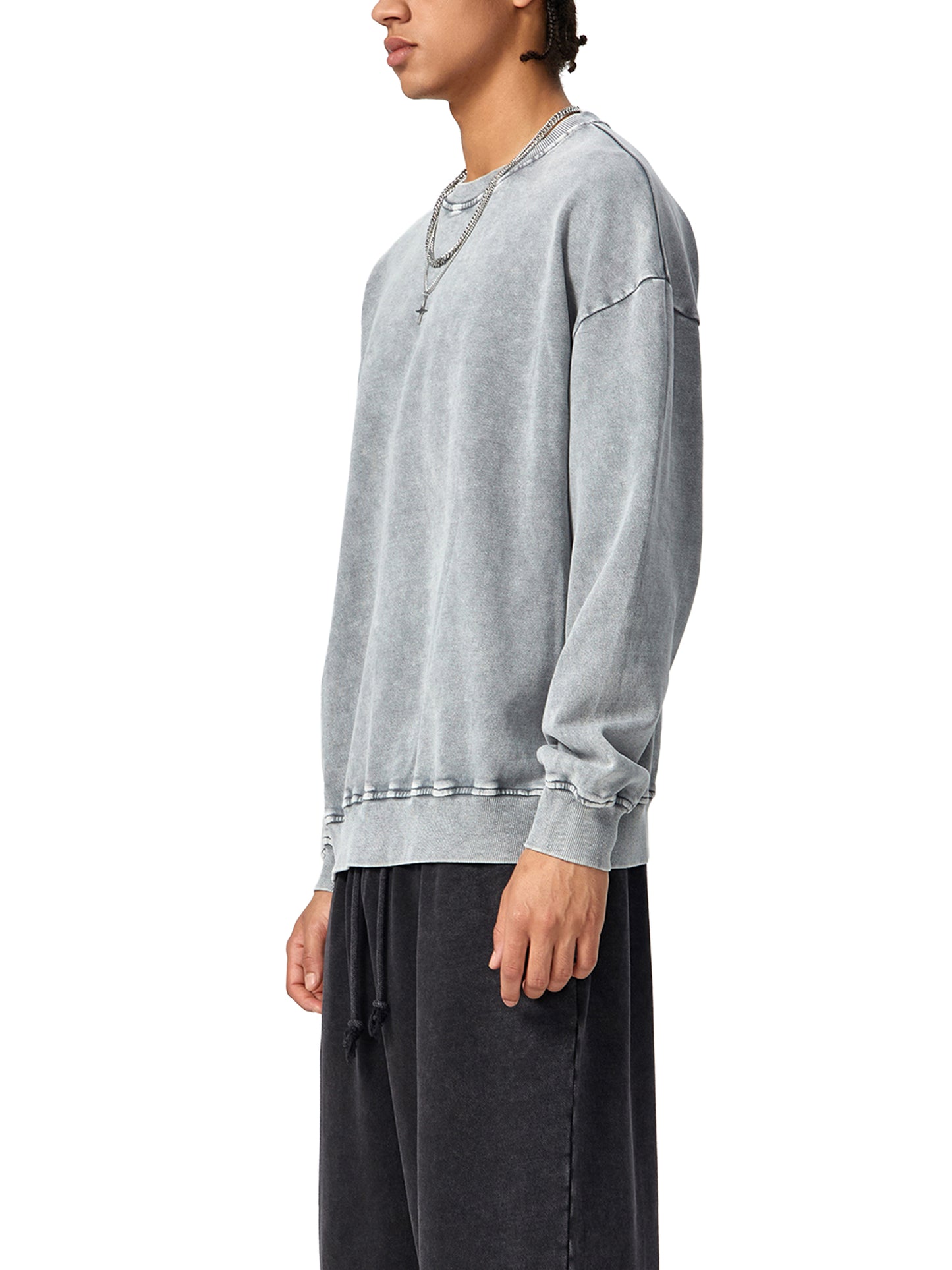The Snip Standard Logo Cotton Oversized Vasectomy Sweatshirt