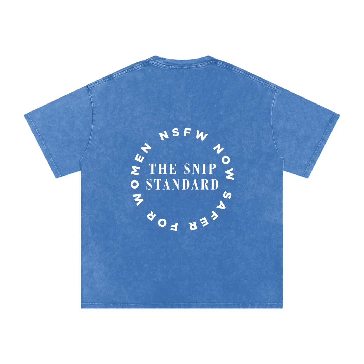 The Snip Standard Acid Wash Oversize Vasectomy T-Shirt