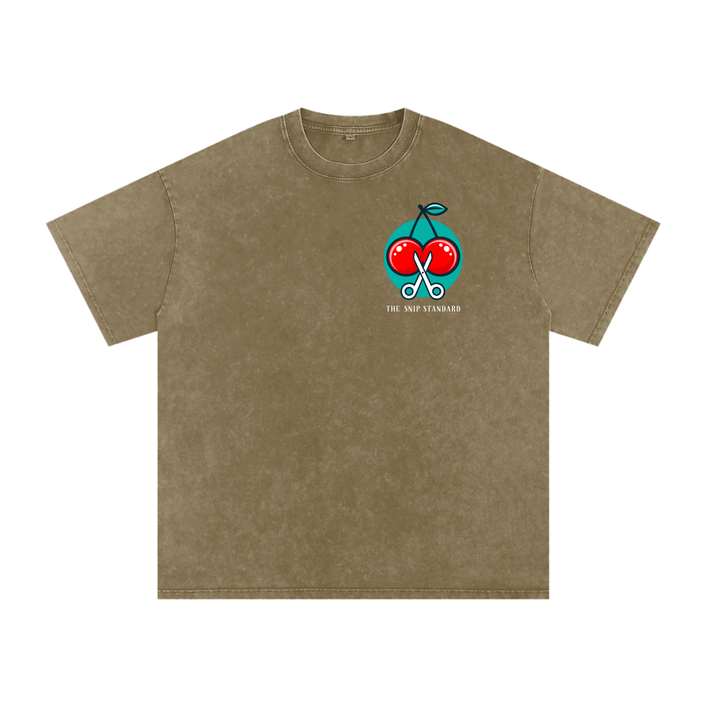 The Snip Standard Acid Wash Oversize Vasectomy T-Shirt